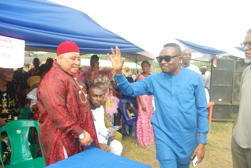 HON NKWONTA FELICITATES EZE EVANS OKERE ON HIS CORONATION