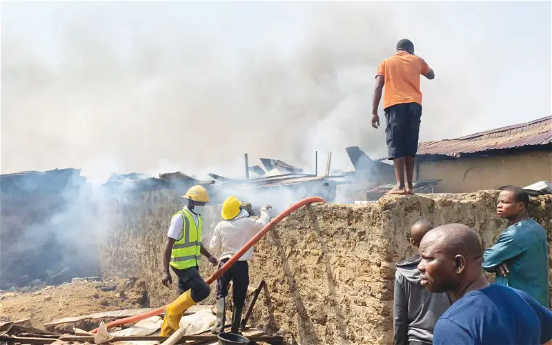 Fire incident renders 120 homeless