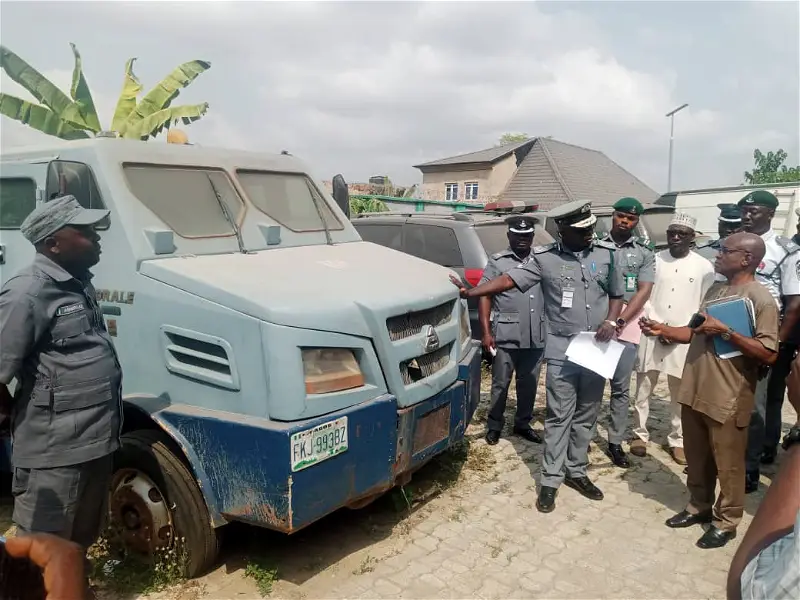 Customs releases bullion van, N24.489m seized two years ago