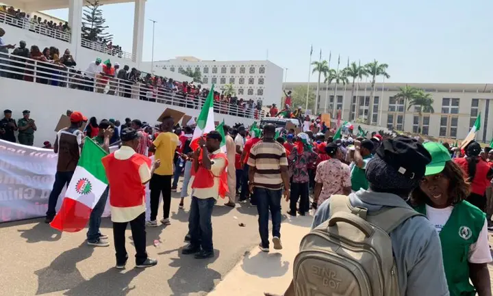 HARDSHIP: Protesters Storm National Assembly