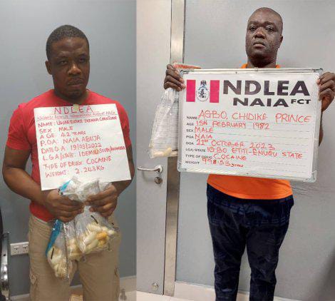 Two drug kingpins bag life jail for cocaine trafficking