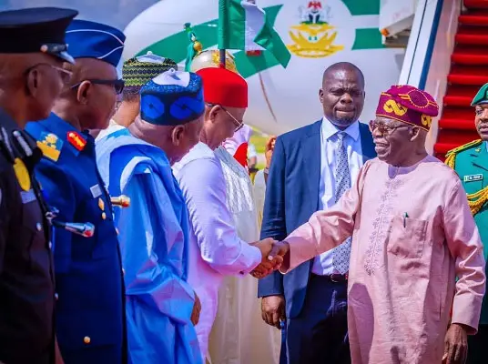 Tinubu returns to Nigeria today —Presidency