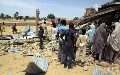 30 feared dead, 100 injured  as female suicide bombers hit wedding, funeral.